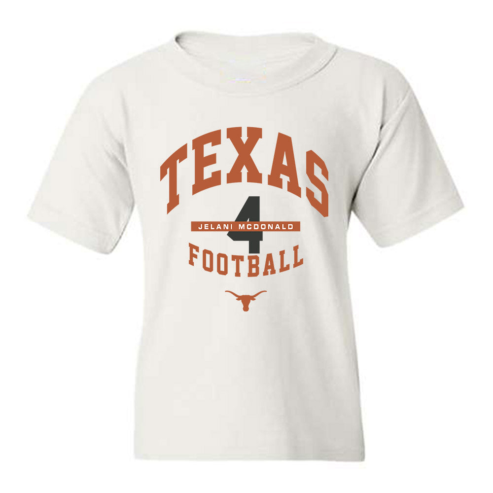 Texas - NCAA Football : Jelani McDonald - Classic Fashion Shersey Youth T-Shirt-0
