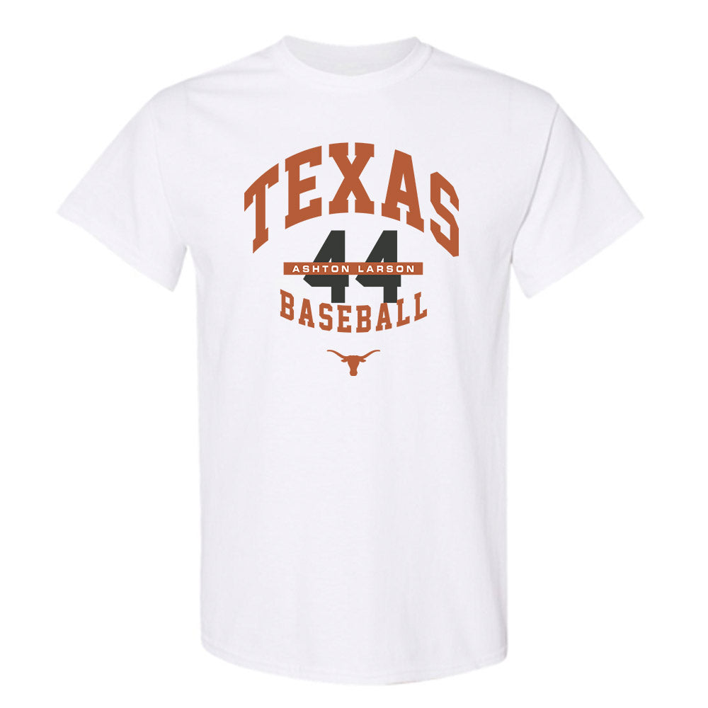 Texas - NCAA Baseball : Ashton Larson - Classic Fashion Shersey T-Shirt-0