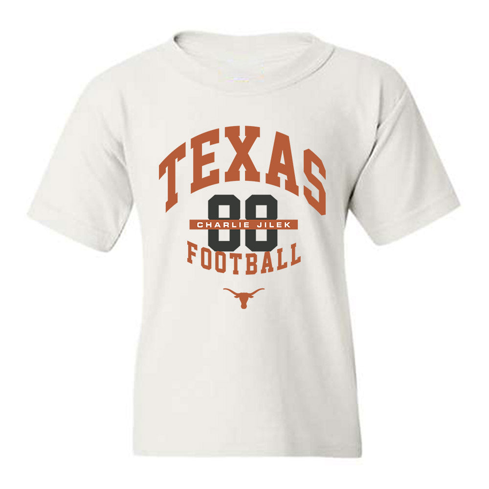 Texas - NCAA Football : Charlie Jilek - Classic Fashion Shersey Youth T-Shirt-0