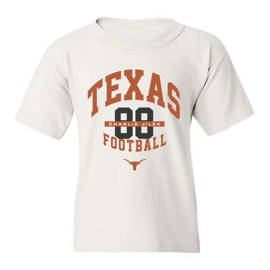 Texas - NCAA Football : Charlie Jilek - Classic Fashion Shersey Youth T-Shirt-0