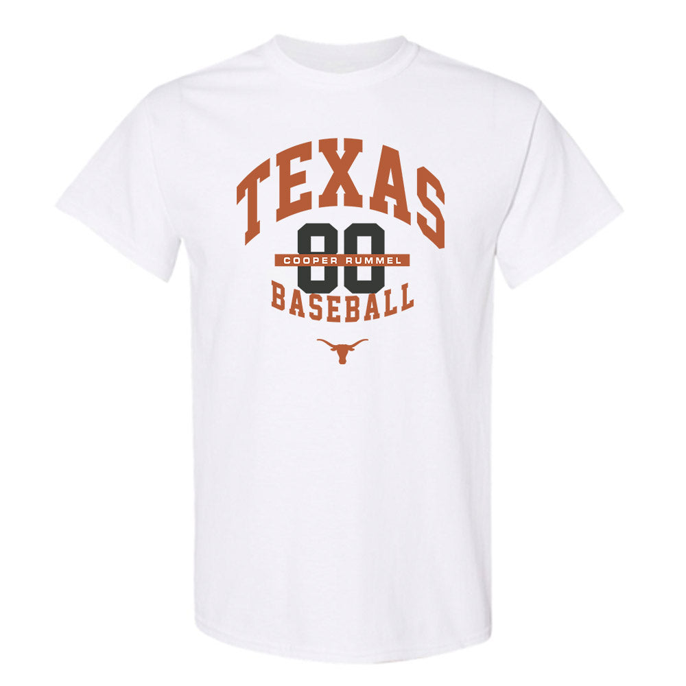 Texas - NCAA Baseball : Cooper Rummel - Classic Fashion Shersey T-Shirt-0