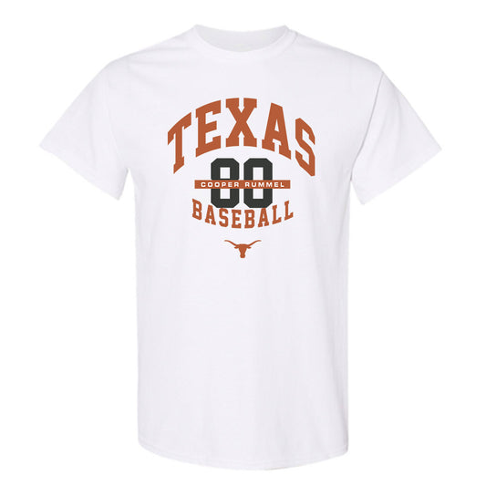 Texas - NCAA Baseball : Cooper Rummel - Classic Fashion Shersey T-Shirt-0