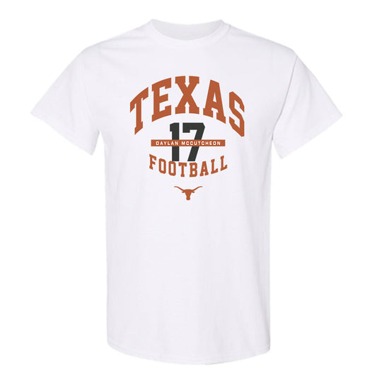 Texas - NCAA Football : Daylan Mccutcheon - Classic Fashion Shersey T-Shirt-0
