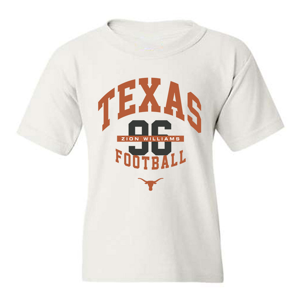 Texas - NCAA Football : Zion Williams - Classic Fashion Shersey Youth T-Shirt-0