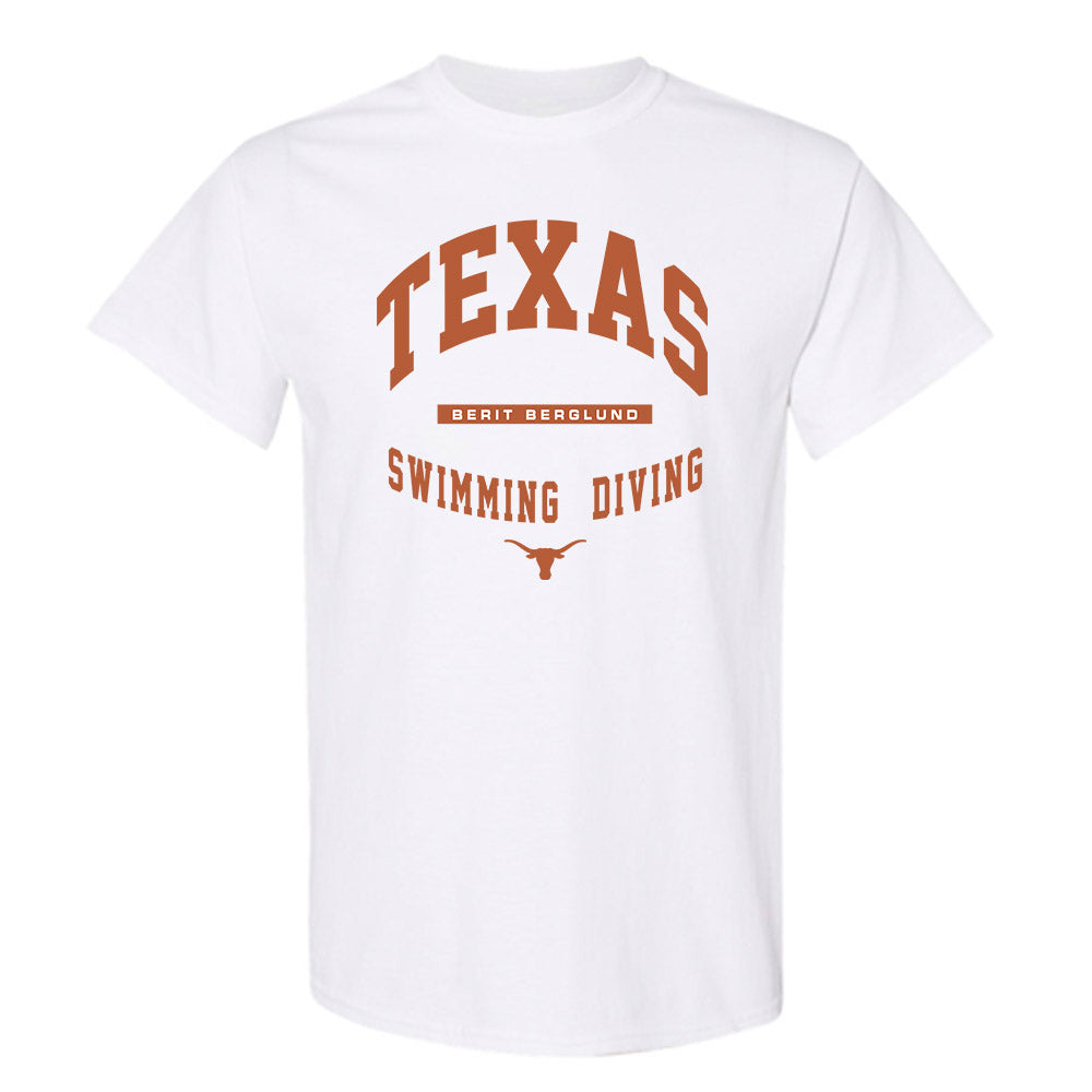Texas - NCAA Women's Swimming & Diving : Berit Berglund - Classic Fashion Shersey T-Shirt-0