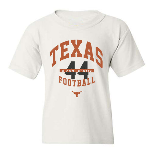 Texas - NCAA Football : Gianni Spetic - Classic Fashion Shersey Youth T-Shirt-0