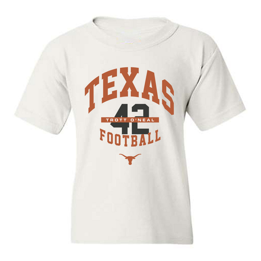 Texas - NCAA Football : Trott O'Neal - Classic Fashion Shersey Youth T-Shirt-0