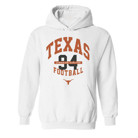 Texas - NCAA Football : JAMARION CARLTON - Classic Fashion Shersey Hooded Sweatshirt-0
