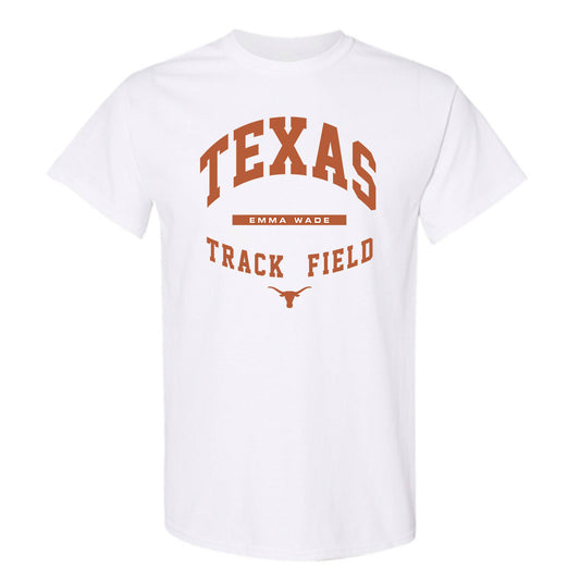 Texas - NCAA Women's Track & Field : Emma Wade - Classic Fashion Shersey T-Shirt-0