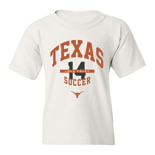Texas - NCAA Women's Soccer : Lola Foley - Classic Fashion Shersey Youth T-Shirt-0