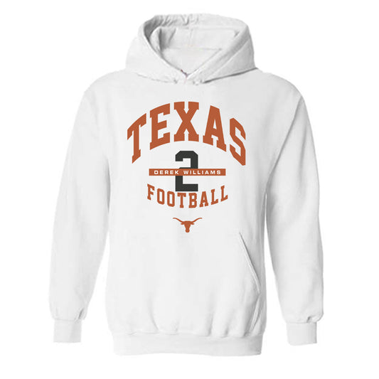 Texas - NCAA Football : Derek Williams - Classic Fashion Shersey Hooded Sweatshirt-0