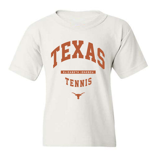 Texas - NCAA Women's Tennis : Elizabeth Ionescu - Classic Fashion Shersey Youth T-Shirt-0
