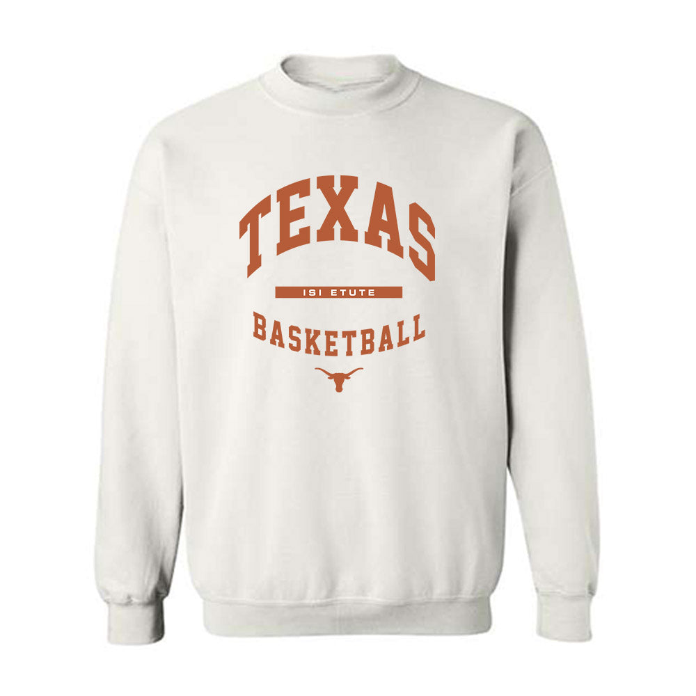 Texas - NCAA Women's Basketball : Isi Etute - Classic Fashion Shersey Crewneck Sweatshirt-0