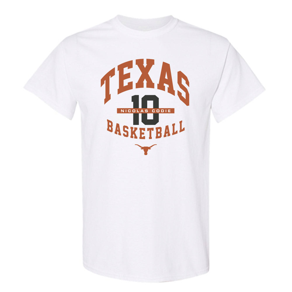 Texas - NCAA Men's Basketball : nicolas codie - Classic Fashion Shersey T-Shirt-0