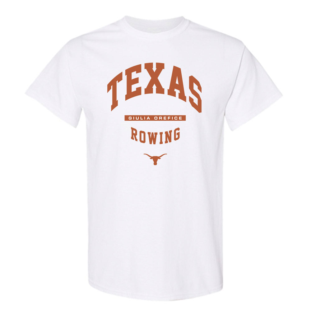 Texas - NCAA Women's Rowing : Giulia Orefice - Classic Fashion Shersey T-Shirt-0