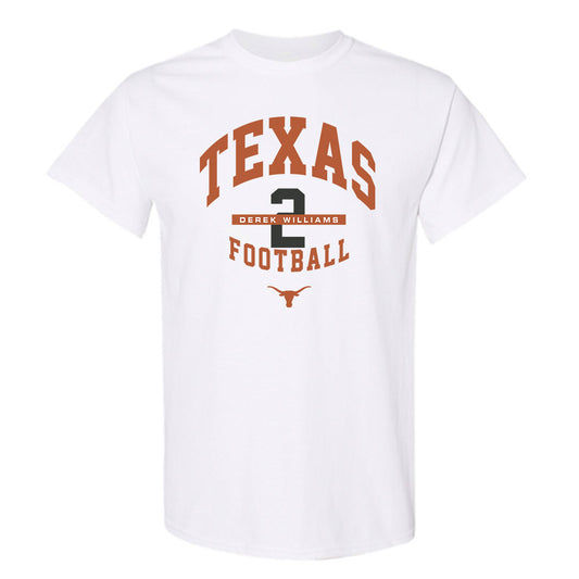 Texas - NCAA Football : Derek Williams - Classic Fashion Shersey T-Shirt-0