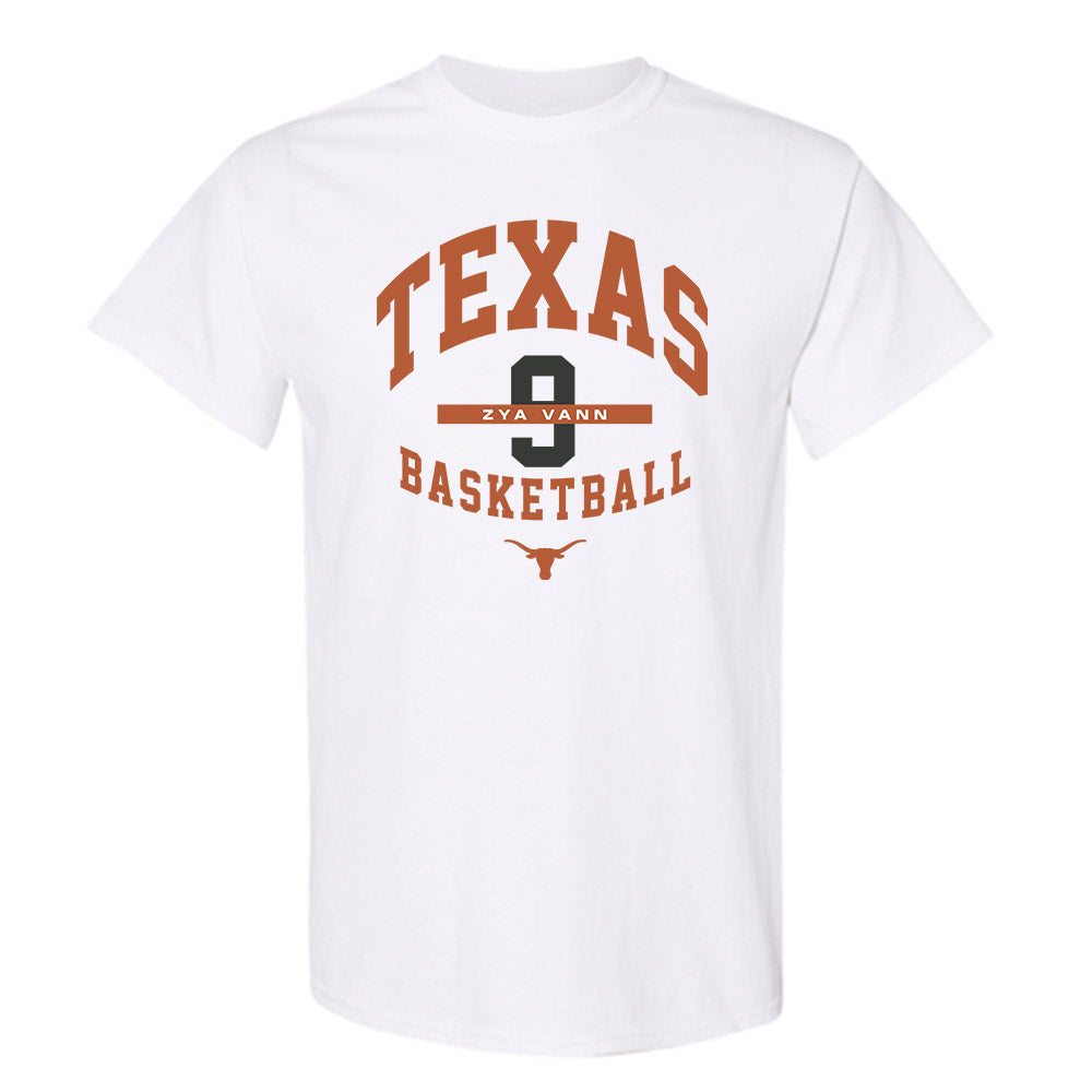 Texas - NCAA Women's Basketball : Zya Vann - Classic Fashion Shersey T-Shirt-0