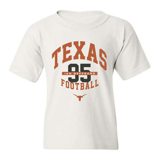 Texas - NCAA Football : Ian Geffrard - Classic Fashion Shersey Youth T-Shirt-0