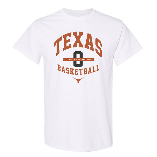 Texas - NCAA Men's Basketball : Jordan Pope - Classic Fashion Shersey T-Shirt-0