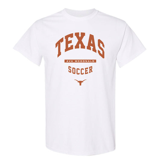Texas - NCAA Women's Soccer : Ava McDonald - Classic Fashion Shersey T-Shirt-0