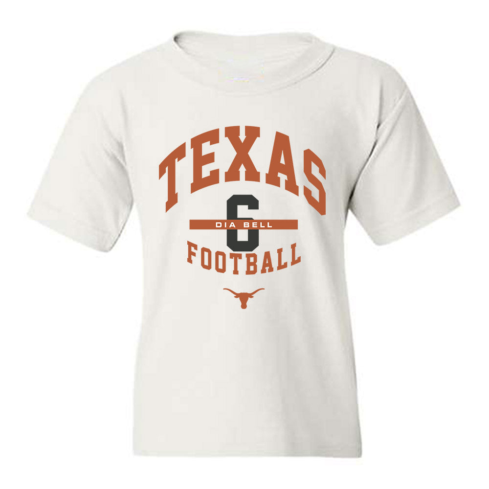 Texas - NCAA Football : Dia Bell - Classic Fashion Shersey Youth T-Shirt-0