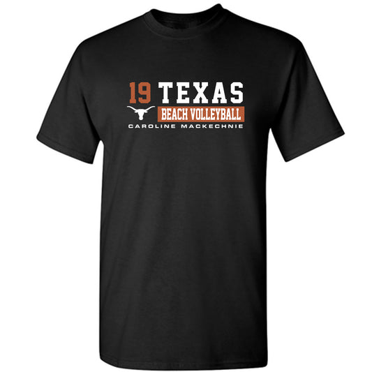 Texas - NCAA Beach Volleyball : Caroline Mackechnie - Classic Fashion Shersey T-Shirt-0