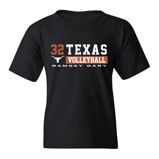 Texas - NCAA Women's Volleyball : Ramsey Gary - Classic Fashion Shersey Youth T-Shirt-0