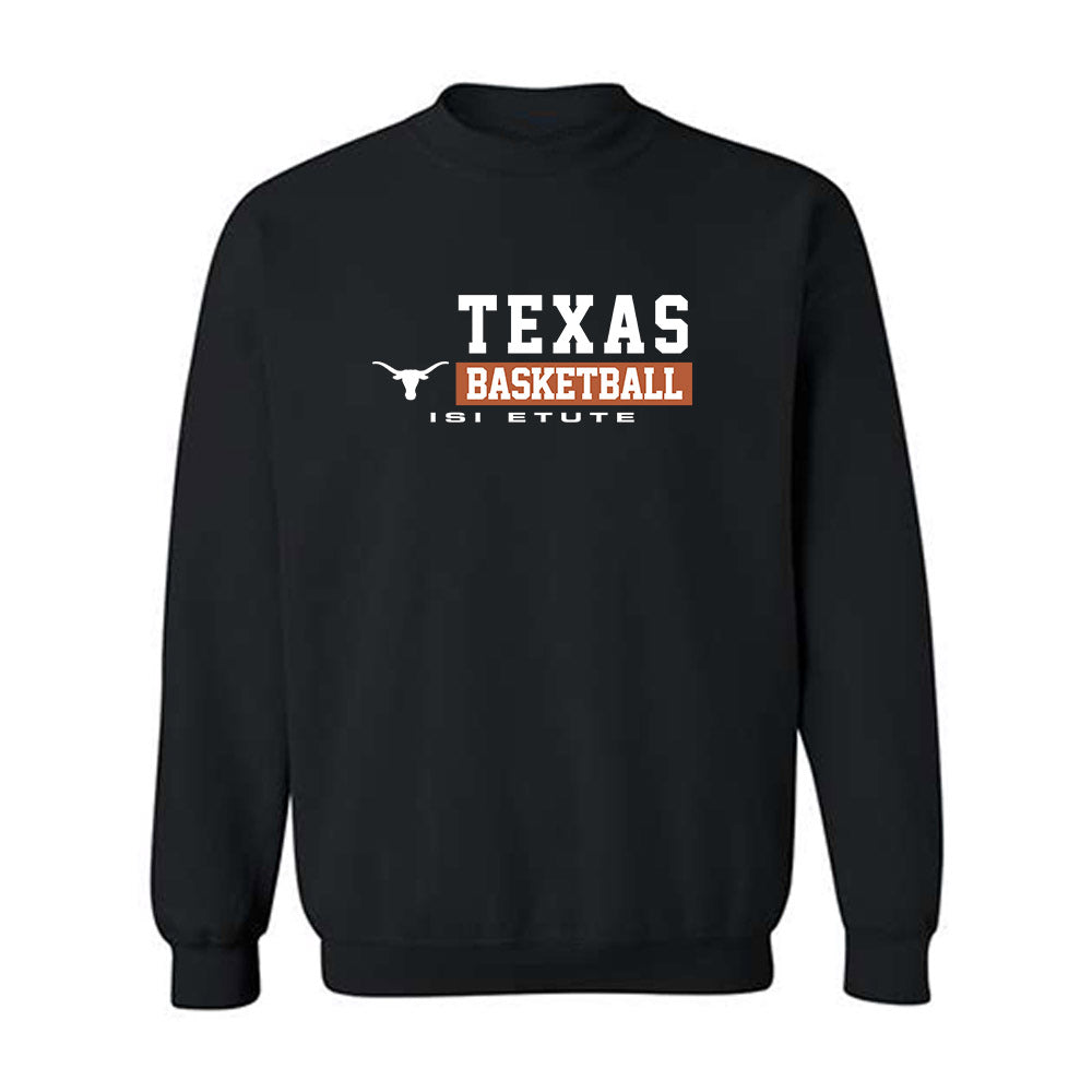 Texas - NCAA Women's Basketball : Isi Etute - Classic Fashion Shersey Crewneck Sweatshirt-0