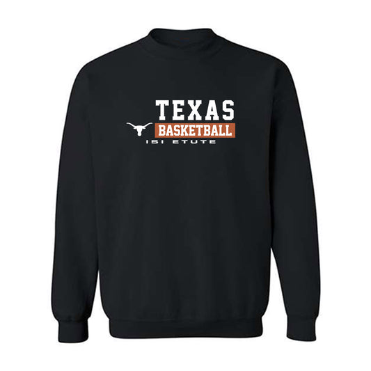 Texas - NCAA Women's Basketball : Isi Etute - Classic Fashion Shersey Crewneck Sweatshirt-0