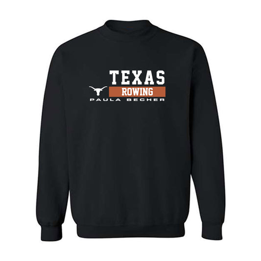 Texas - NCAA Women's Rowing : Paula Becher - Classic Fashion Shersey Crewneck Sweatshirt-0