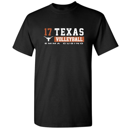 Texas - NCAA Women's Volleyball : Emma Cugino - Classic Fashion Shersey T-Shirt-0