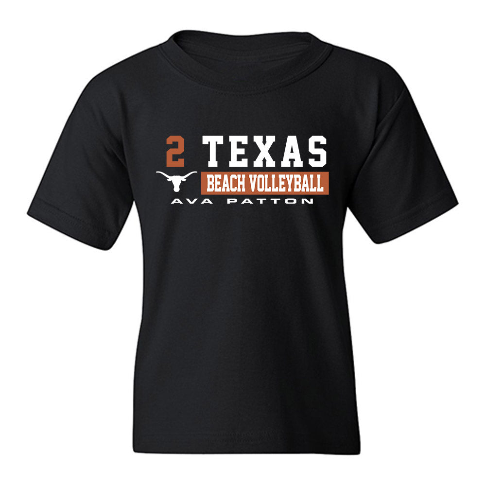 Texas - NCAA Beach Volleyball : Ava Patton - Classic Fashion Shersey Youth T-Shirt-0