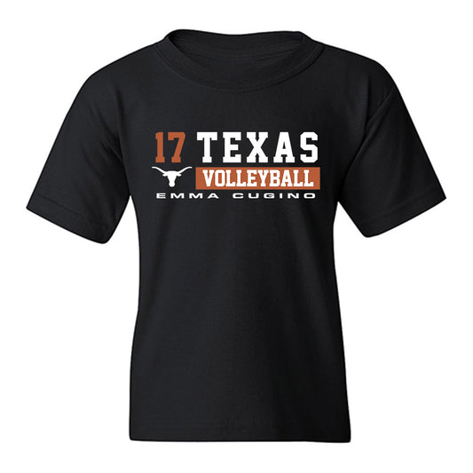 Texas - NCAA Women's Volleyball : Emma Cugino - Classic Fashion Shersey Youth T-Shirt-0