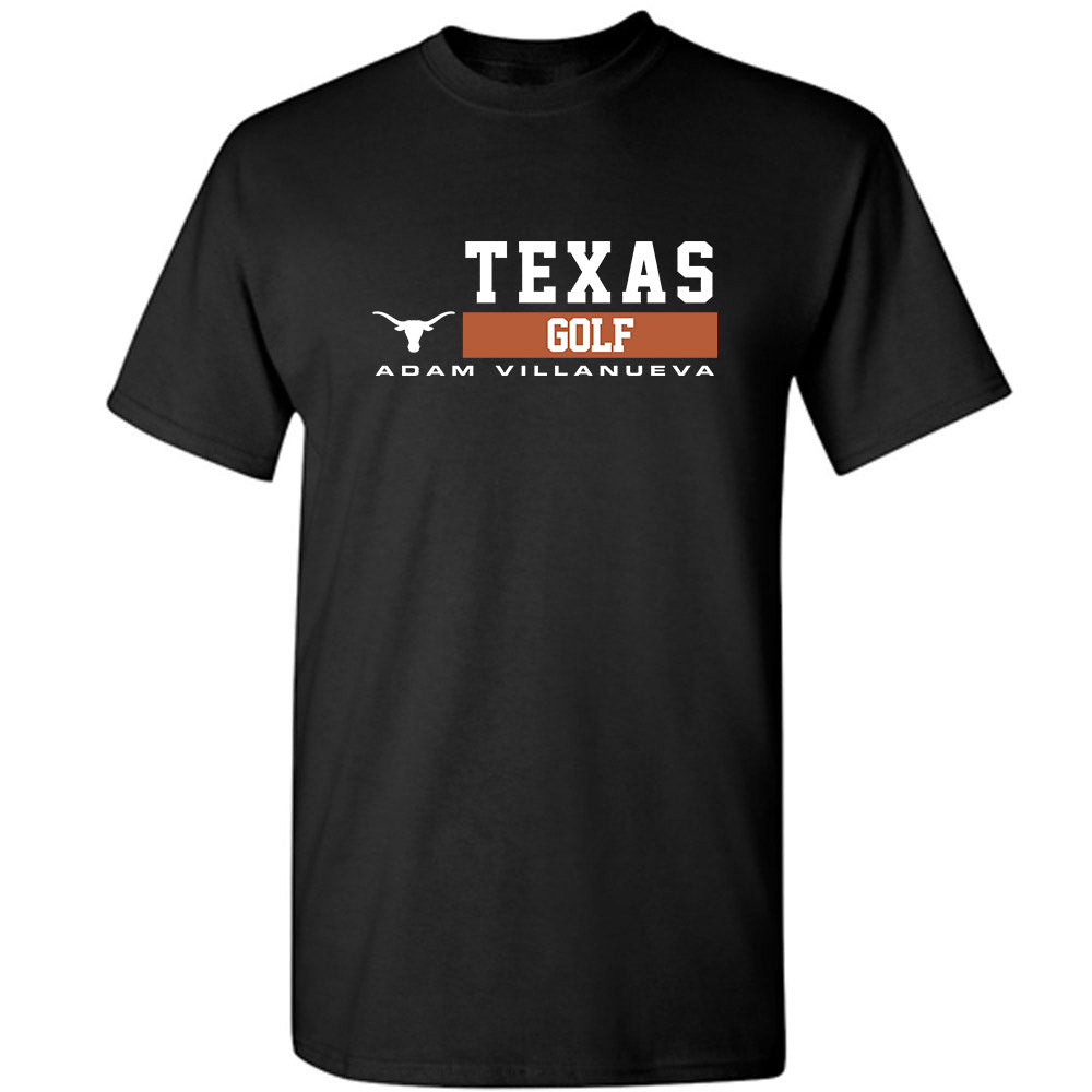 Texas - NCAA Men's Golf : Adam Villanueva - Classic Fashion Shersey T-Shirt-0