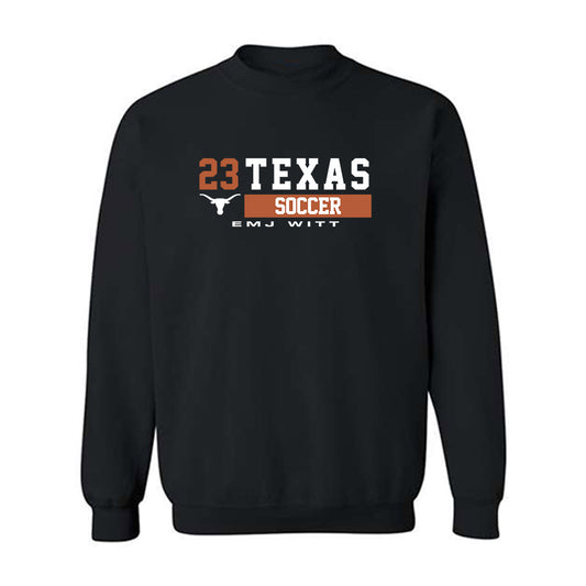 Texas - NCAA Women's Soccer : EmJ Witt - Classic Fashion Shersey Crewneck Sweatshirt-0