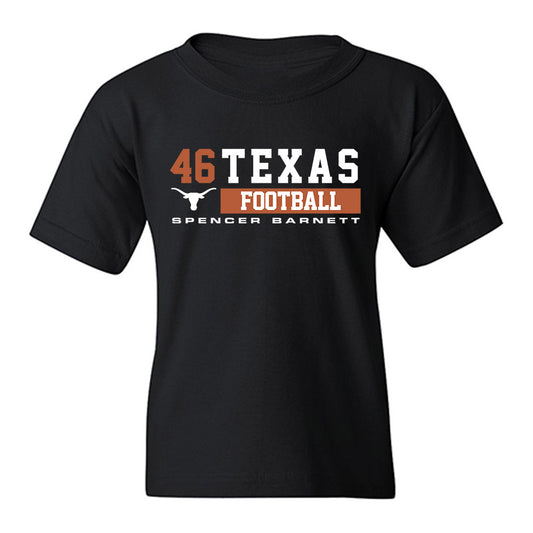 Texas - NCAA Football : Spencer Barnett - Classic Fashion Shersey Youth T-Shirt-0