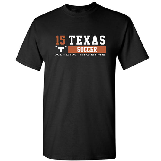 Texas - NCAA Women's Soccer : Alicia Riggins - Classic Fashion Shersey T-Shirt-0