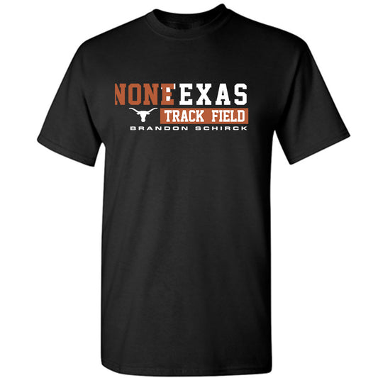 Texas - NCAA Men's Track & Field : Brandon Schirck - Classic Fashion Shersey T-Shirt-0