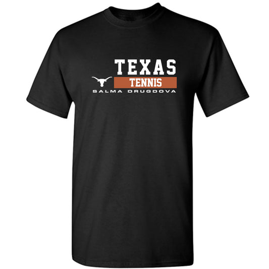 Texas - NCAA Women's Tennis : Salma Drugdova - Classic Fashion Shersey T-Shirt-0