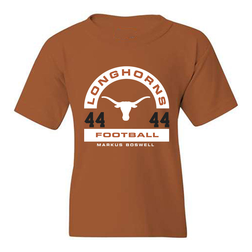 Texas - NCAA Football : Markus Boswell - Classic Fashion Shersey Youth T-Shirt-0