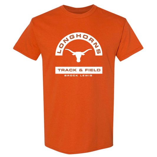 Texas - NCAA Men's Track & Field : Brock Lewis - Classic Fashion Shersey T-Shirt-0