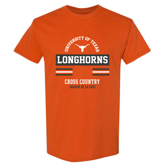 Texas - NCAA Men's Cross Country : Joaquin De La Cruz - Classic Fashion Shersey T-Shirt-0