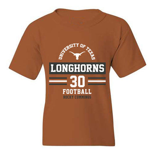Texas - NCAA Football : Rocky Cummings - Classic Fashion Shersey Youth T-Shirt-0