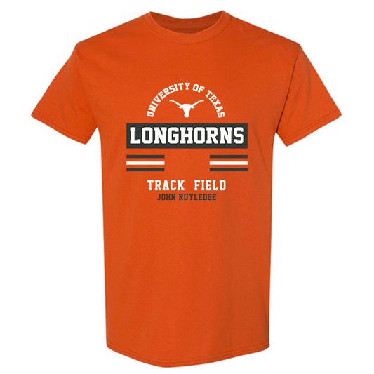 Texas - NCAA Men's Track & Field : John Rutledge - Classic Fashion Shersey T-Shirt-0