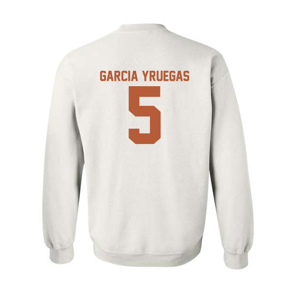 Texas - NCAA Baseball : Felix Garcia Yruegas - Classic Shersey Crewneck Sweatshirt-1