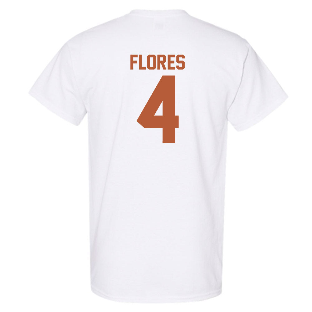 Texas - NCAA Baseball : Jason Flores - Classic Shersey T-Shirt-1
