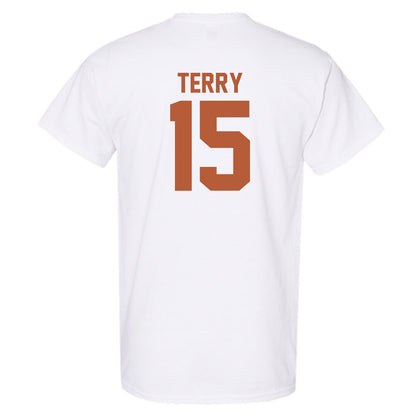 Texas - NCAA Football : Justus Terry - Classic Shersey T-Shirt-1