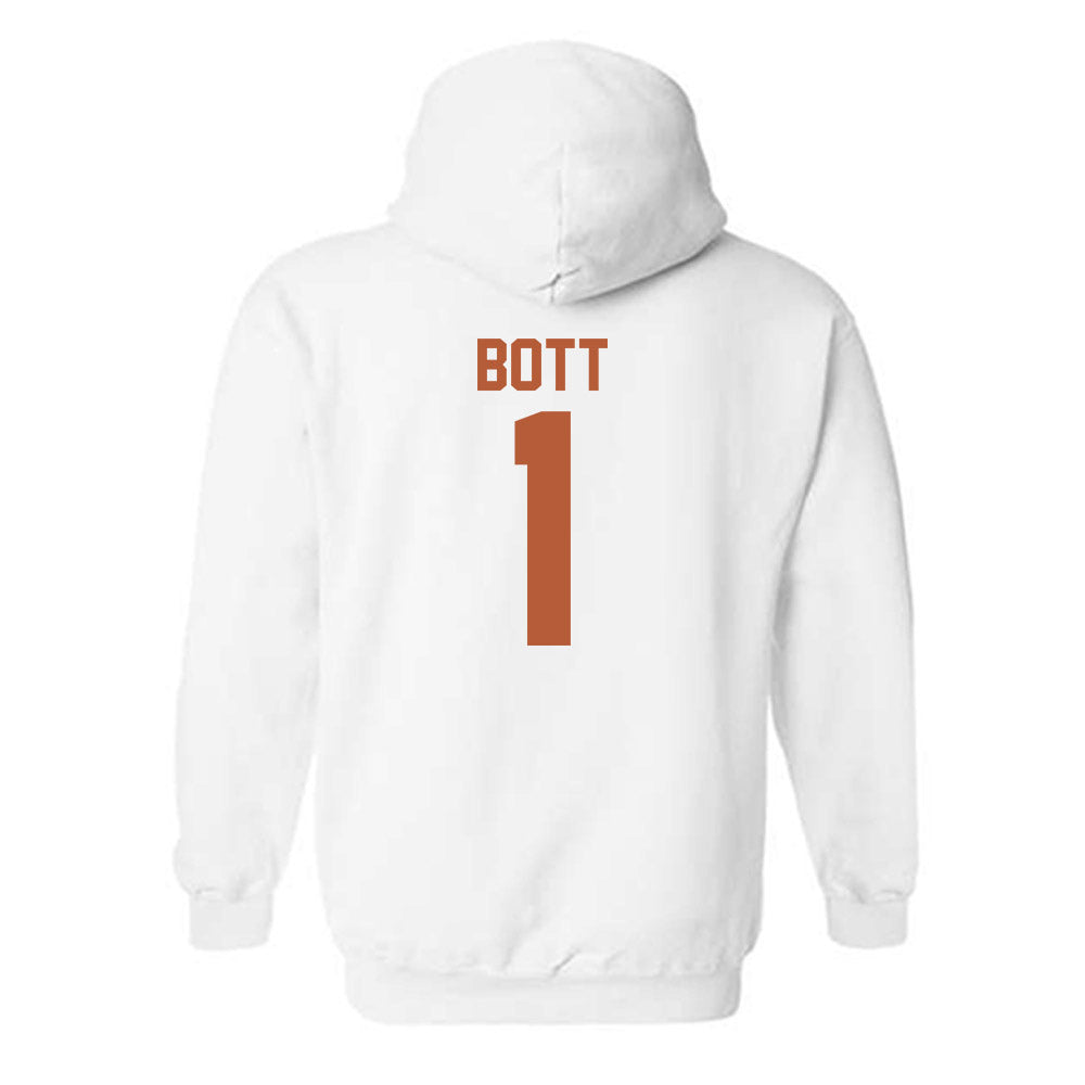 Texas - NCAA Men's Basketball : Cole Bott - Classic Shersey Hooded Sweatshirt-1