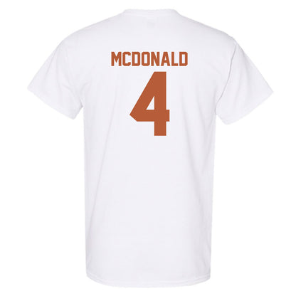 Texas - NCAA Football : Jelani McDonald - Classic Shersey T-Shirt-1
