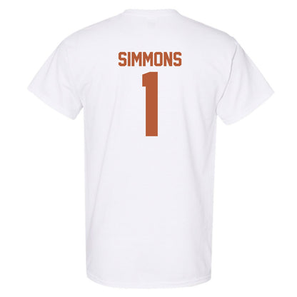 Texas - NCAA Football : Colin Simmons - Classic Shersey T-Shirt-1